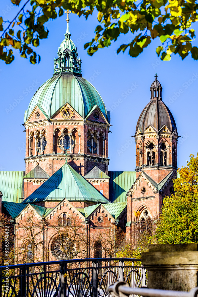 Fototapeta premium St Lukas Church in munich