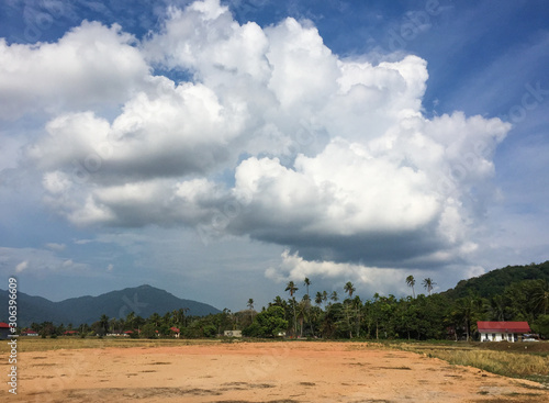 Rural scene on Langkawi Island, Malaysia