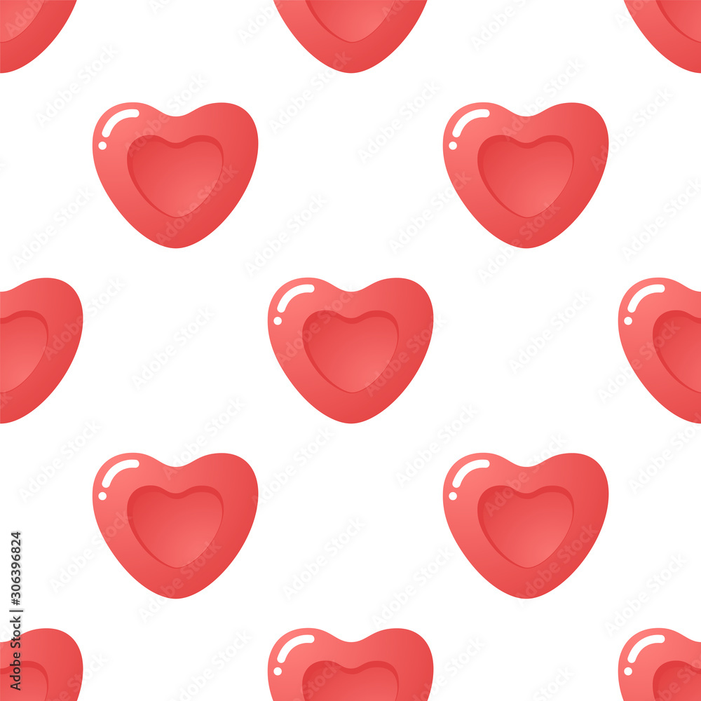 Candy heart pattern Candy heart pattern