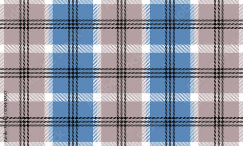 Vector Tartan plaid pattern design illustration for printing on paper, wallpaper, covers, textiles, fabrics, for decoration, decoupage, and other.