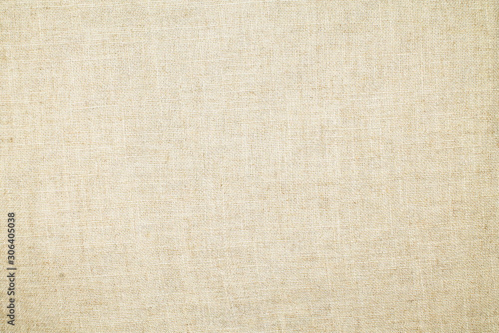 Fototapeta premium Natural linen material textile canvas texture background