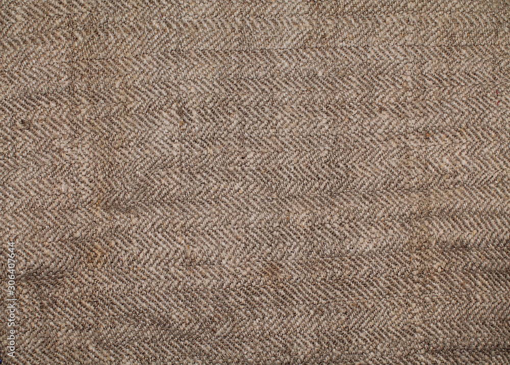 Fototapeta premium Natural linen material textile canvas texture background