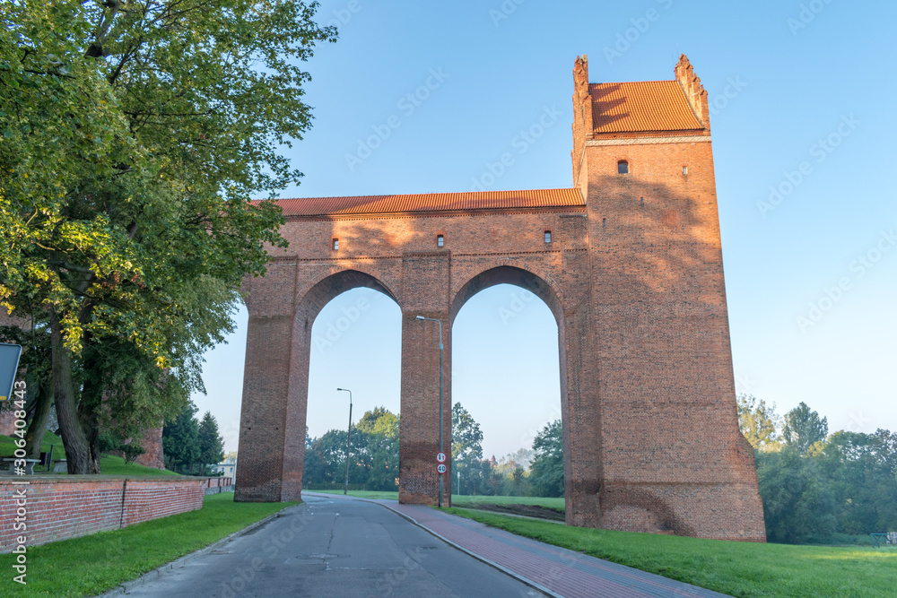 Kwidzyn castle arcs of Teutonic Order Castle in Kwidzyn, Poland.