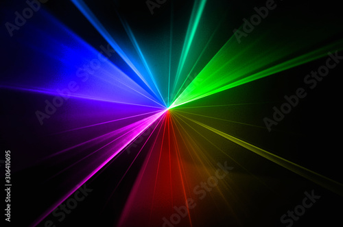 multicolor rainbow laser