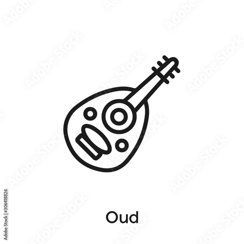oud icon vector sign symbol