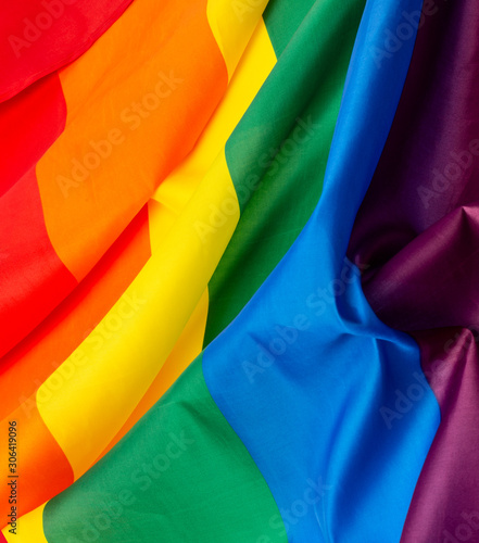 Foto Rainbow flag background
