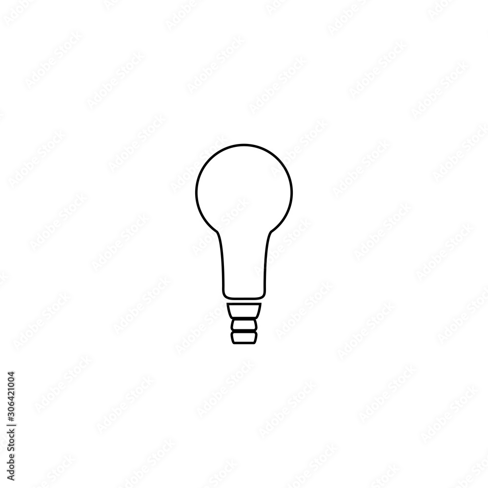 Bulb icon. Creative idea symbol. Logo design element Bulb icon. Creative idea symbol. Logo design element