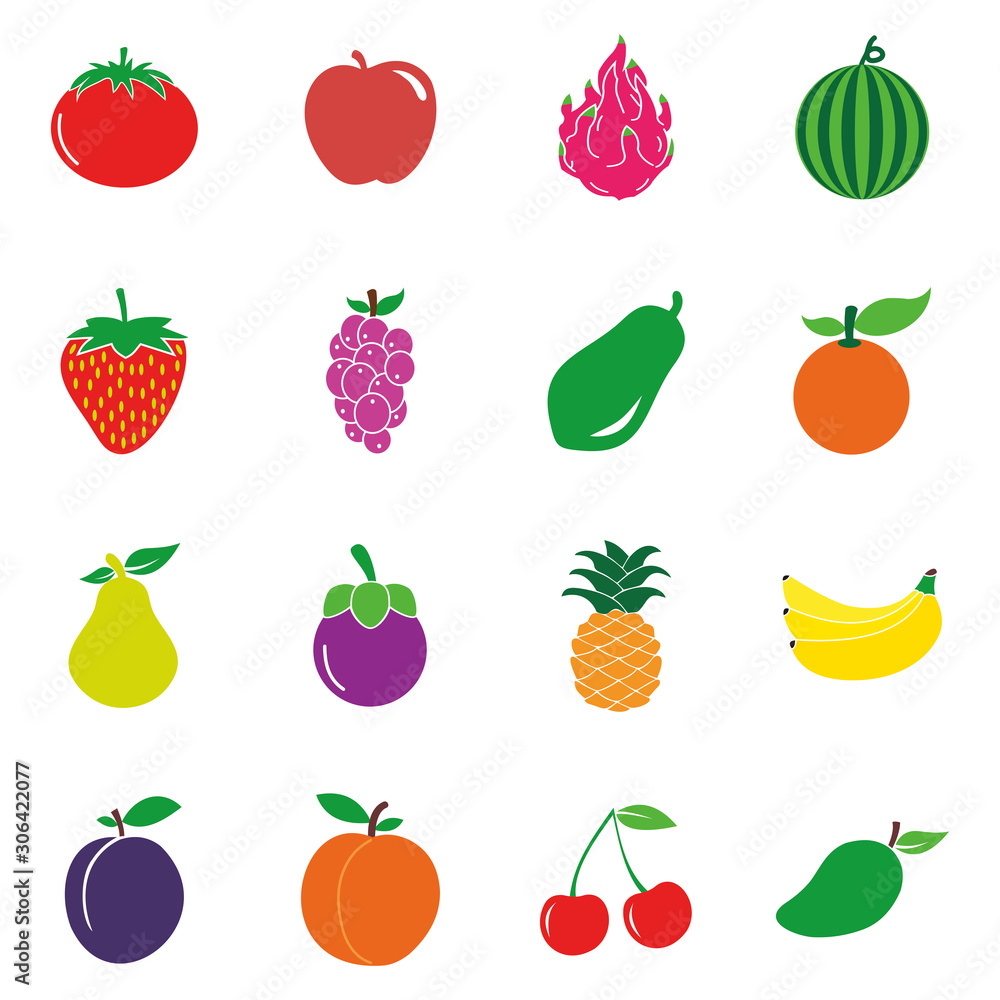 fruit icon vector design symbol fruit icon vector design symbol
