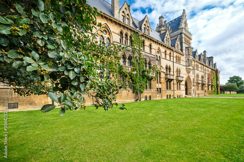 Fotografie, Obraz The Christ Church College at the University of Oxford