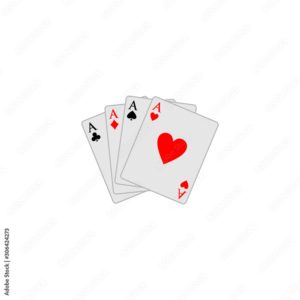 playing card icon vector design symbol of casino playing card icon vector design symbol of casino