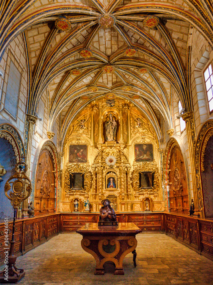 Sacristie de la cathédrale de Cuenca, Espagne 
