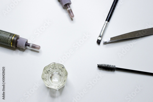 Wallpaper Mural Henna for coloring eyebrows and eyelashes. Painting with henna. Torontodigital.ca