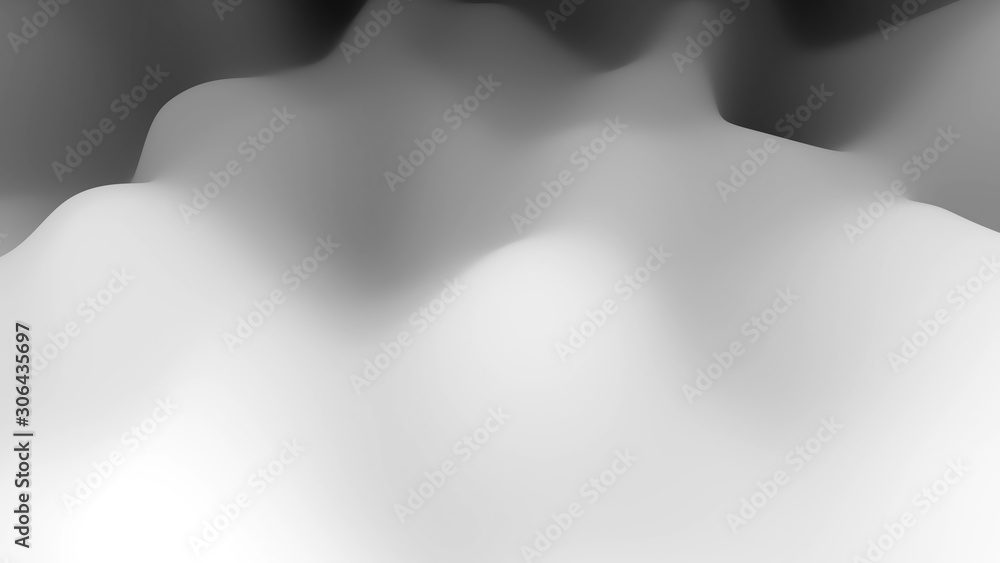 Abstract Grayscale Gradient Backgorund -3D Rendering Abstract Grayscale Gradient Backgorund -3D Rendering