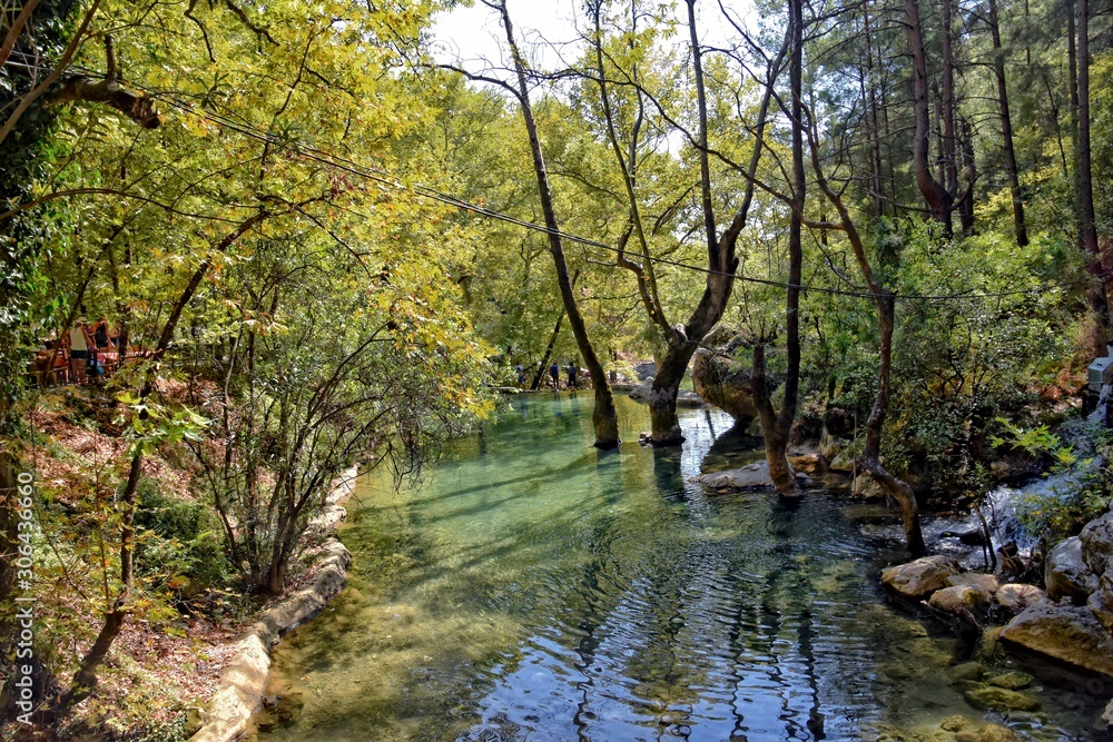 beautiful view of the Turkish mountains covered with green forest on a summer day, beautiful view of the Turkish mountains covered with green forest on a summer day,