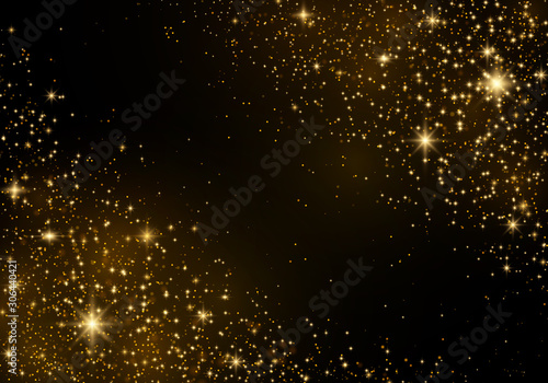 Sparkling dust particles. © Helena
