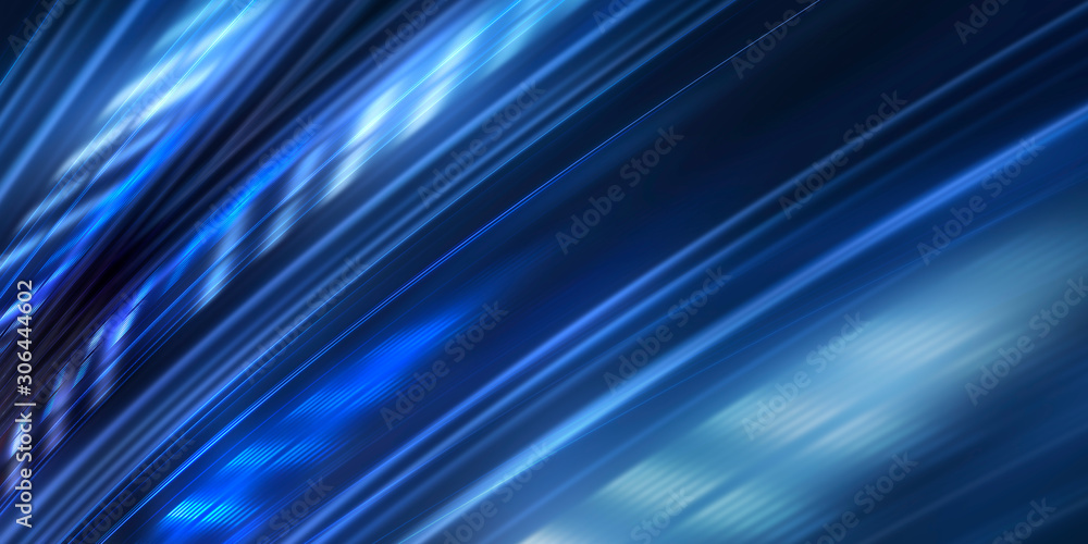Blue abstract background. Rays and lines, neon light. Abstract light. Blue abstract background. Rays and lines, neon light. Abstract light.