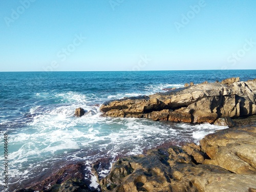 sea and rocks