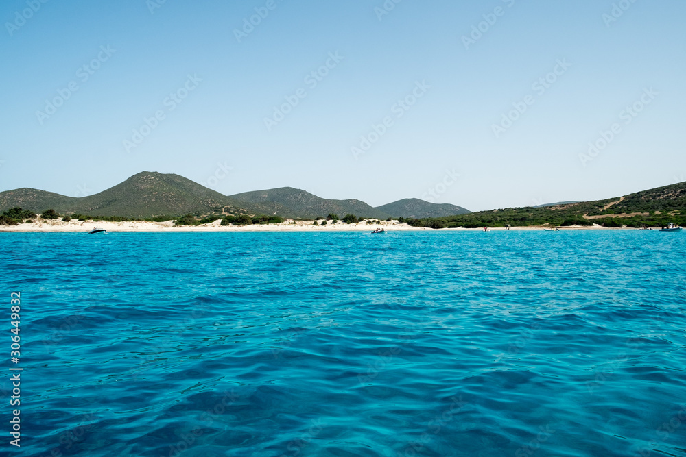 Spiaggia Porto Zafferano Cala Sardegna Sardinia Teulada Spiaggia Porto Zafferano Cala Sardegna Sardinia Teulada