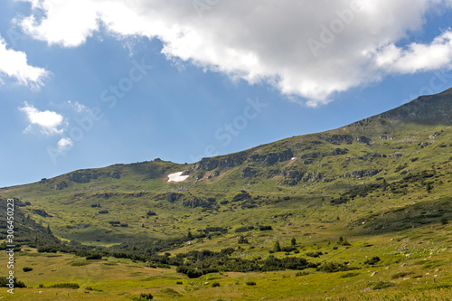 view near Belmeken Peak, Rila mountain, Bulgaria