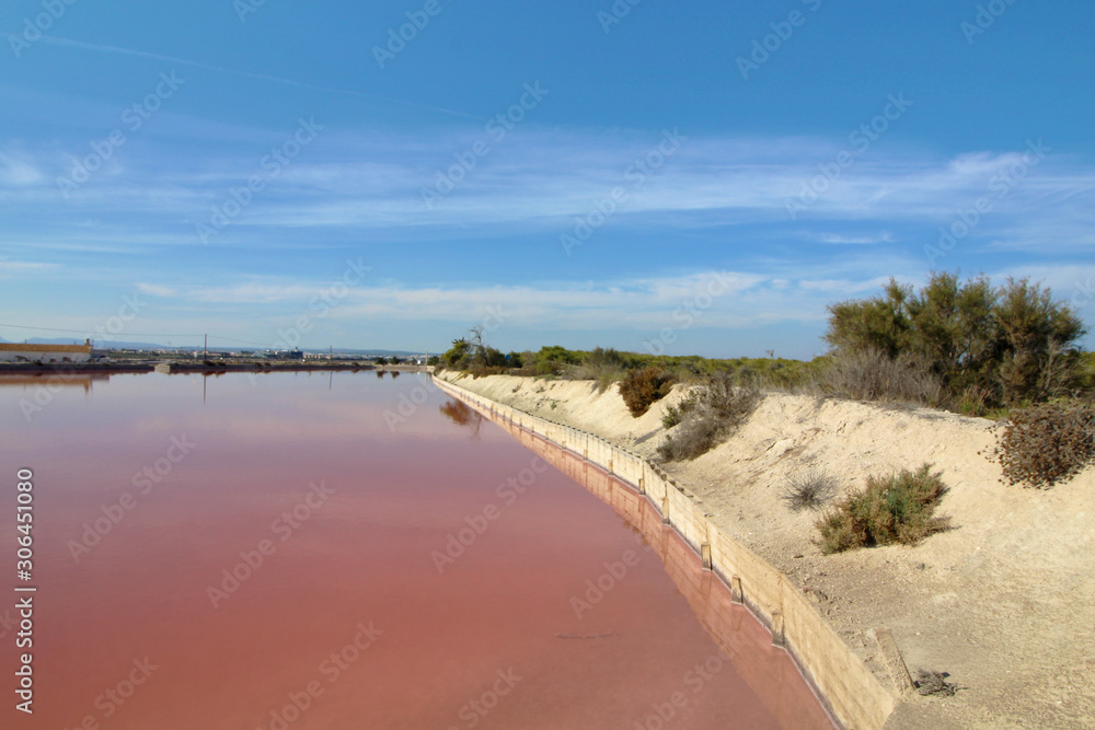 Salinas de San Pedro del Pinatar, Murcia, España Salinas de San Pedro del Pinatar, Murcia, España