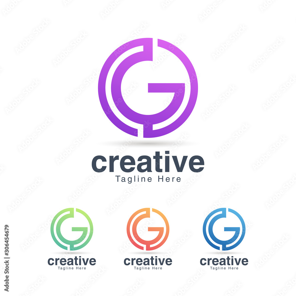 Letter G Logo For Media And Entertainment Letter G Logo For Media And Entertainment