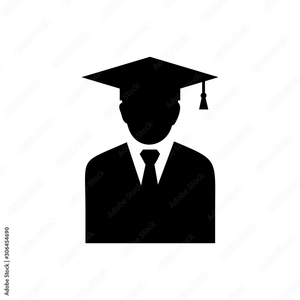 student icon vector design symbol student icon vector design symbol