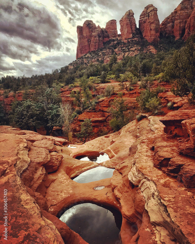 Seven Sacred Pools Sedona Arizona Rock Desert Red Landscape photo