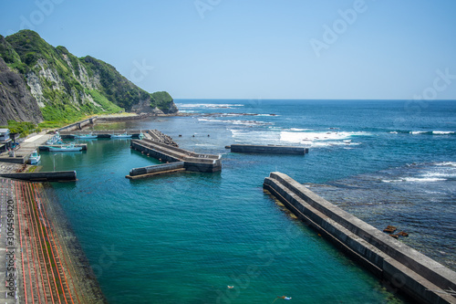 Osawa Fishing port in Katsuura City