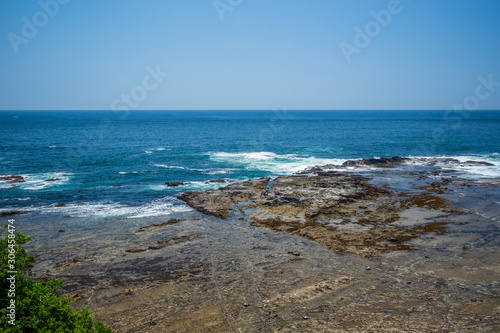 The beautiful sea of       Sotobo  Chiba