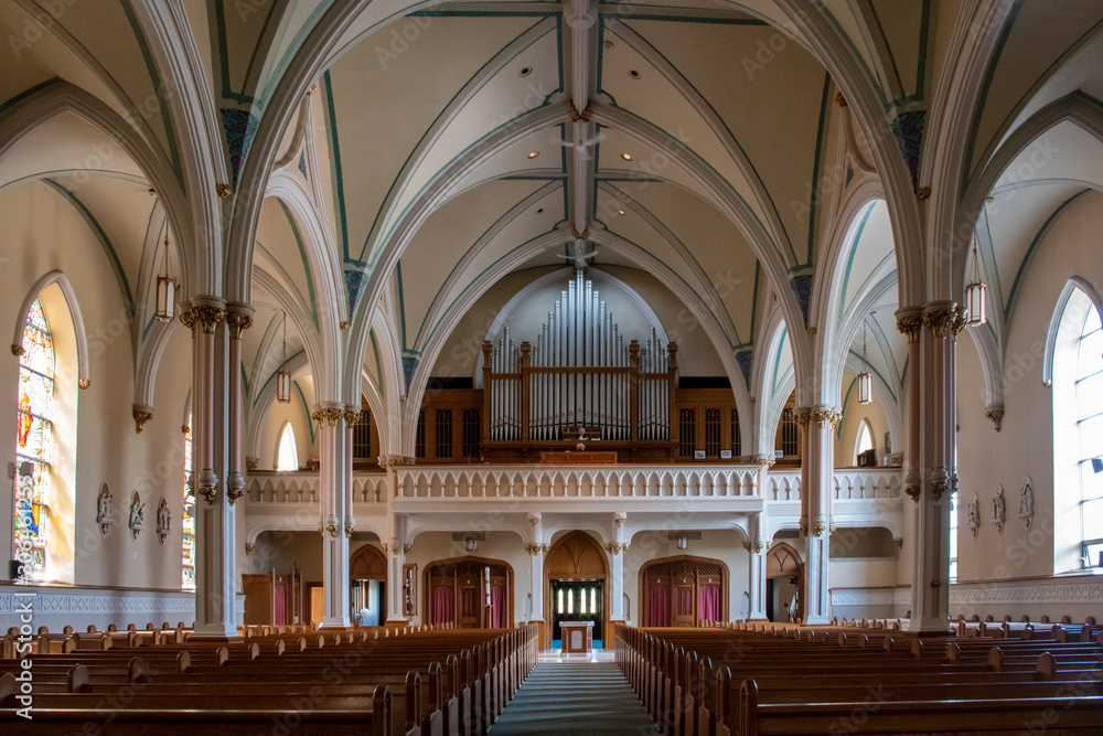 Church closure - inside the cathedral