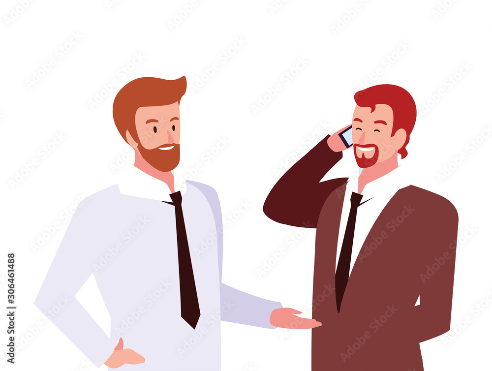 cute businessmen with various views, poses and gestures cute businessmen with various views, poses and gestures