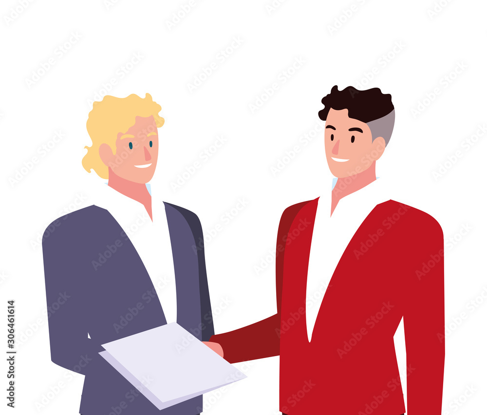 cute businessmen with various views, poses and gestures cute businessmen with various views, poses and gestures