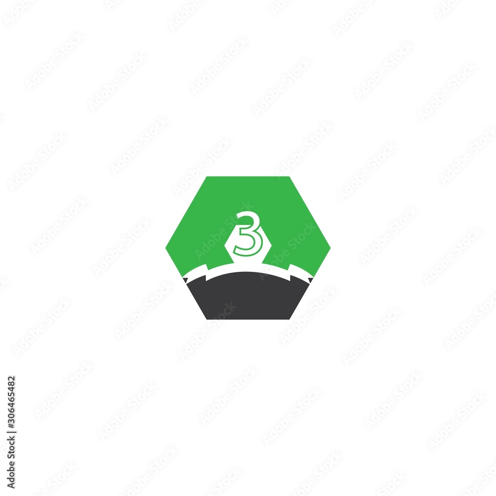 3 letter logo vector design template 3 letter logo vector design template