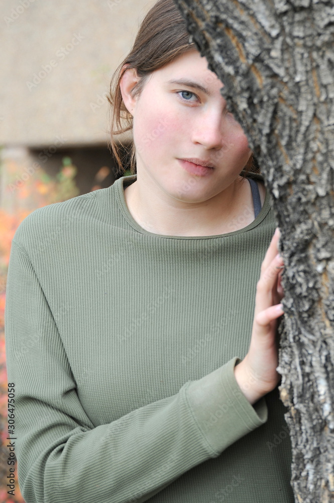 Female beauty expressions in nature outdoors. Female beauty expressions in nature outdoors.