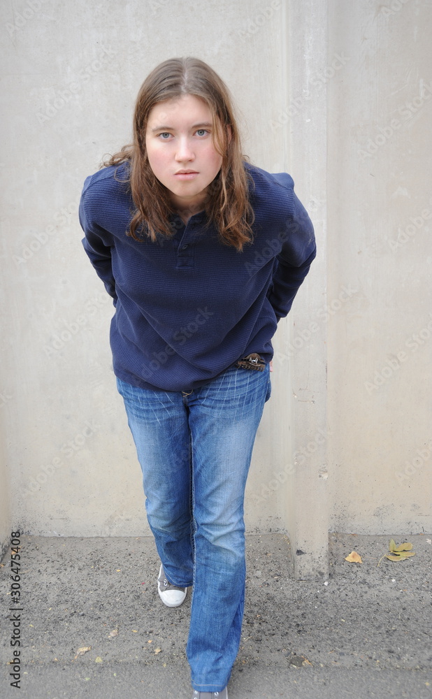 Plus size female beauty expressions outside. Plus size female beauty expressions outside.