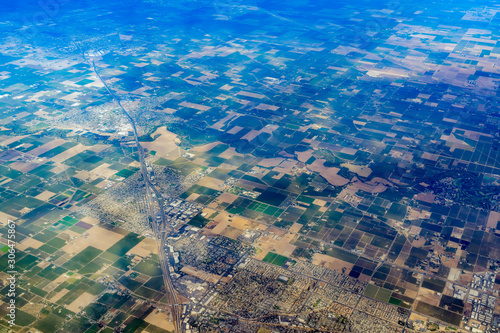 Aerial view of the Stanislaus County