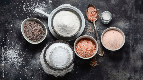Foto Types of salt