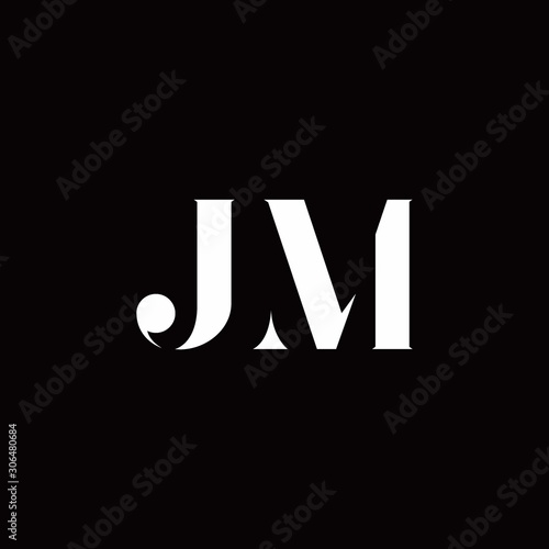 JM Logo Letter Initial Logo Designs Template