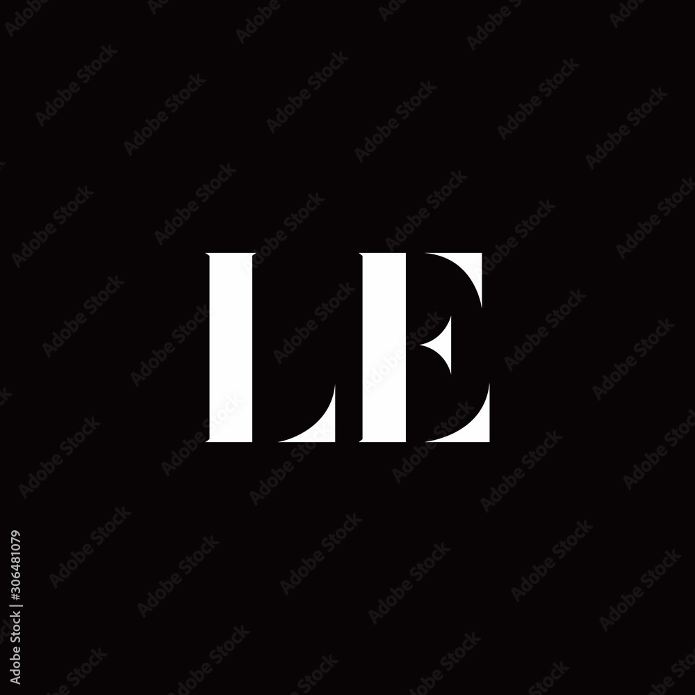 LE Logo Letter Initial Logo Designs Template LE Logo Letter Initial Logo Designs Template