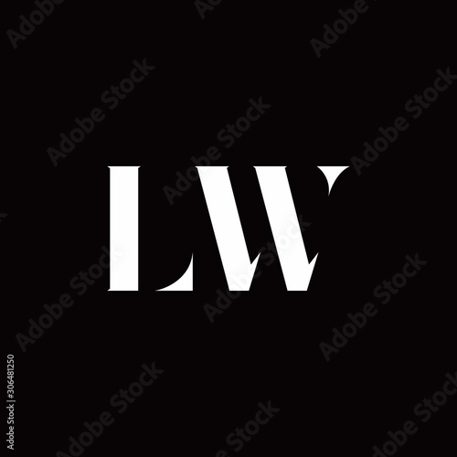 LW Logo Letter Initial Logo Designs Template