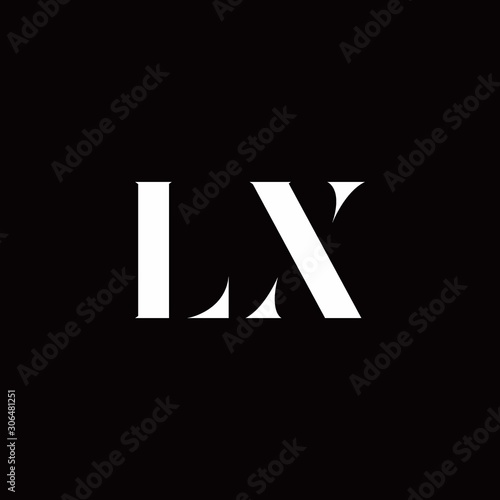 LX Logo Letter Initial Logo Designs Template