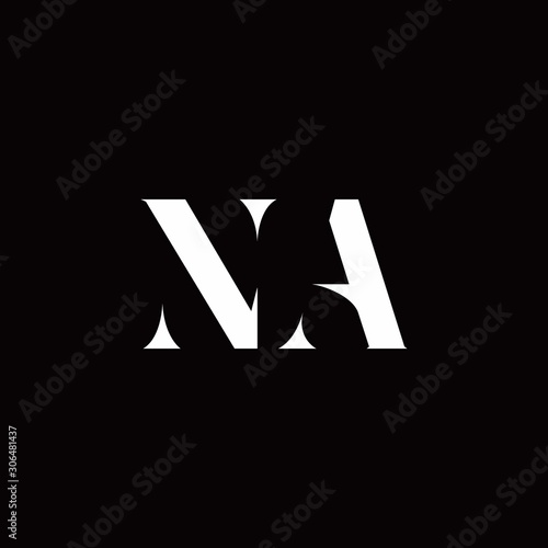 NA Logo Letter Initial Logo Designs Template