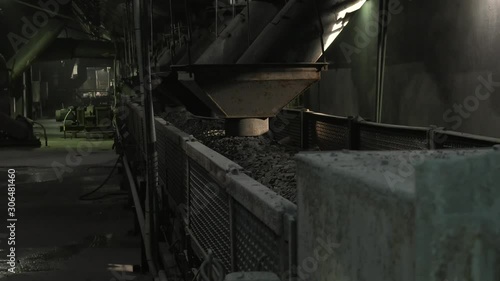 conveyor at work