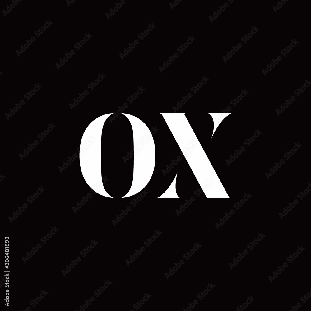 OX Logo Letter Initial Logo Designs Template OX Logo Letter Initial Logo Designs Template