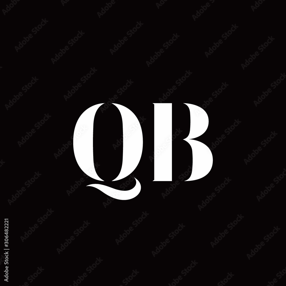 QB Logo Letter Initial Logo Designs Template QB Logo Letter Initial Logo Designs Template