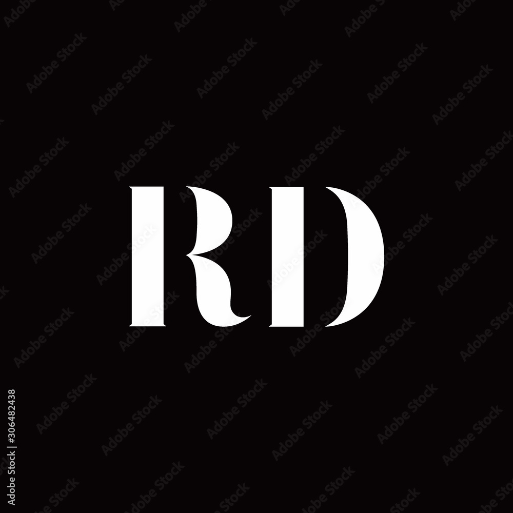 RD Logo Letter Initial Logo Designs Template RD Logo Letter Initial Logo Designs Template