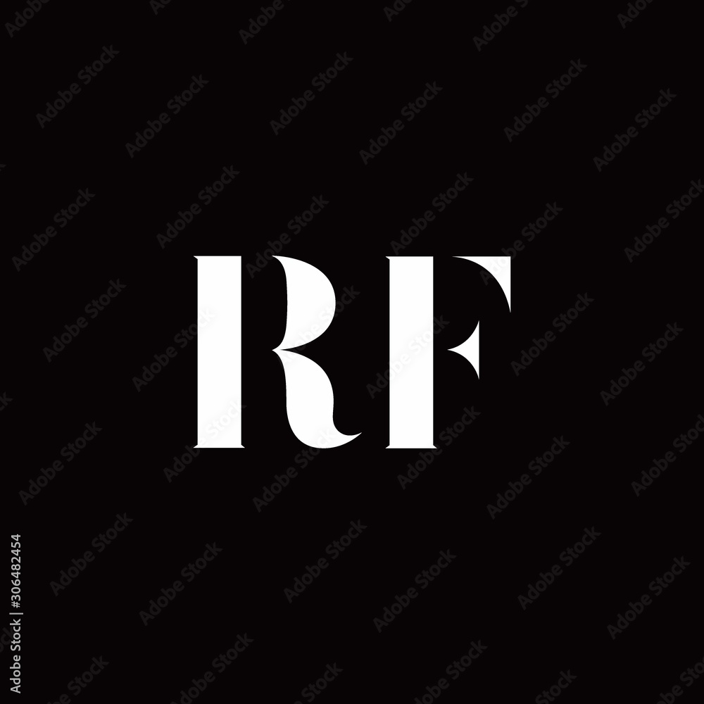 RF Logo Letter Initial Logo Designs Template RF Logo Letter Initial Logo Designs Template