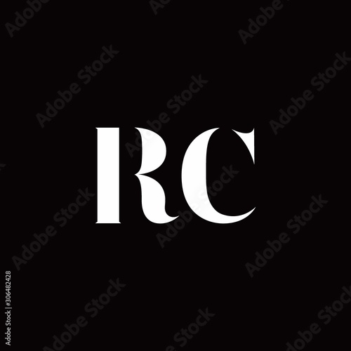 RC Logo Letter Initial Logo Designs Template