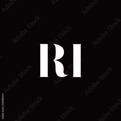 Free Download RI Logo Letter Initial Logo Designs Template - GFXLoad