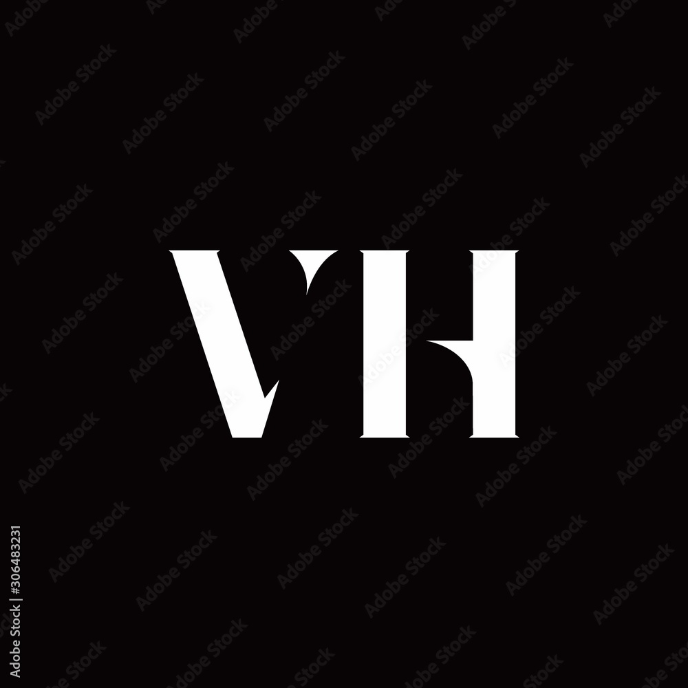 VH Logo Letter Initial Logo Designs Template VH Logo Letter Initial Logo Designs Template